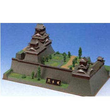 Versión Deluxe a escala 1/350 del Castillo de Kumamoto