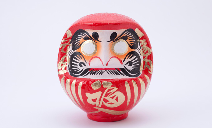 [Arte popular] Daruma de la suerte 60 (72 cm)