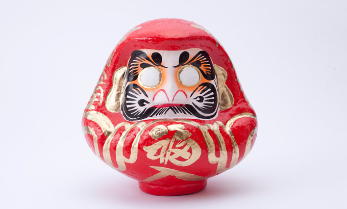 [Arte popular] Daruma zen grande (35 cm)