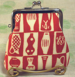 Monedero: patron Decanter (rojo)