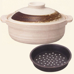 [Vajilla] Olla de barro humeante de colores de estilo japonés, n.º 9