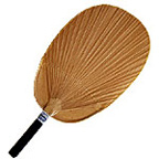 [Abanico] Abanico ovalado Shibu/Sin marca