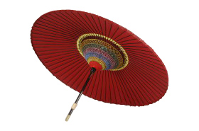Sombrilla plegable para ceremonia del té al aire libre Kyoto Hiyoshiya