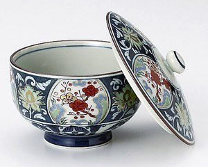 Antigua tetera Imari con tapa