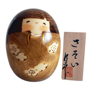 Muneca Usaburo Kokeshi (pequena)