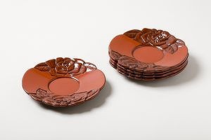 Taza de té de 4,5 pulgadas con forma de rosa colapsada