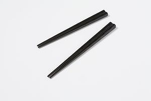 Palillos para niños (laca negra)