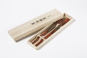 Palillos - Par en caja de paulownia - Benkei