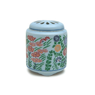 [Quemador de incienso] Arita, patrón de hierba otoñal de colores