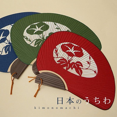 Miyako Uchiwa "Una auténtica fanática de los yukatas de verano para adultos, estilo pata de gallo, gloria de la mañana" Akane