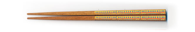 Palillos chinos tren naranja 18cm