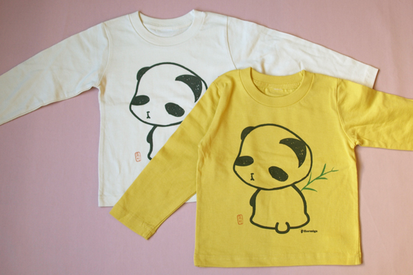 Camiseta de manga larga para niños Pandachan KS (talla 100)