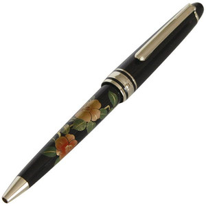 Bolígrafo lacado - Camellia (negro)