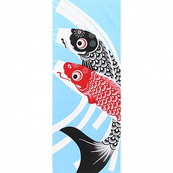 Toalla de mano Shikisaifu Carp streamer